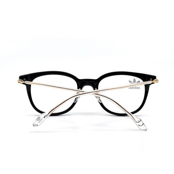 NEW ADIDAS AOK0030 BLACK GOLD EYEGLASSES FRAME - Picture 7 of 8